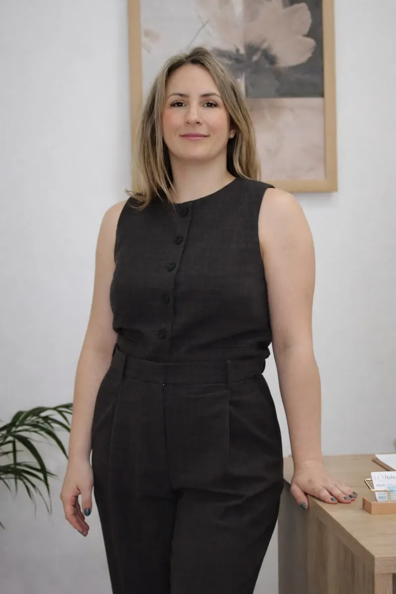 Vanina Cicero Ferreyra, lawyer at LEXFELS, in the office